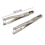 1 Pcs Stainless Steel U-shaped And V-shaped Ear Tongs Pliers Missing Pig Ear Tag Pliers Pig Equipment Farm Animals