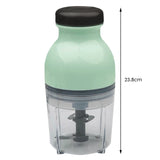 Food Meat Processor Mini Electric Multifunction Chopper Small Portable Fruit Blender Mixer Chops Mincer Grinder