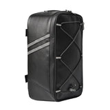 8L Storage Luggage Cycling Accessories With Rain Cover Travel PU Leather Pannier Bike Bag Rack Rear Carrier Trunk Large Capacity
