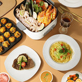 220V 3L Electric Cooking Pot Household Multi Cooker Non-stick Electric Hot Pot Frying Pan Meatball Maker WIth Octopus Ball Plate