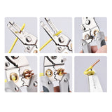 Multifunctional 6/9 In1 Wire Stripper Pliers Wire Cutters Electrician Electric Cable Peeling  Winding Wire for Peeling Tools