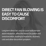 L18 Leafless Halter Neck Fan Twin-turbo Three-gear Adjustable Halter Fan Mechanical Hanging Neck Large Capacity Fan