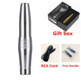 New Powerful RCA Rotary Tattoo Gun Machine Pen for Cartridge Needle Eyebrows Lips Supply