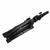 Wig Head Tripod Aluminium Alloy Stable Black Mannequin Head Stand for Hairdressing Training Hair Styling Tools Rack
