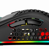 Q13 Wireless Charging Mouse Lightweight Hollow Hole USB ChargingColorful 2.4GHz RGB Luminous Game Office Mouse