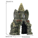 Home Aquarium Ornament Ancient Stone Buddha Resin Figurines Aquarium Ornament Fish Tank Aquarium Decoration Accessories