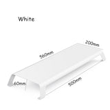 Aluminum Monitor Holder Lapdesk Riser Stand for iMac MacBook LCD Display Printer, Lapdesk Tabletop Organizer