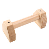 1 Pair Wooden Fitness Sport Push Up Stands Pushup Bars Gym Exercise Training Chest Bar Hand Grip Trainer For Body Building