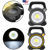 USB Rechargeable 30W COB LED Flood Light Portable Outdoor Garden Work Spot Lamp For Emergency, Maintenance, Garden Work