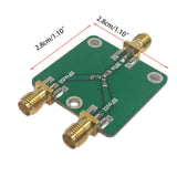 K3NB Microwave Resistance Power Divider Splitter 1 to 2 Combiner Spare Parts Props Power Splitter RF Microwave Resist