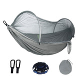 Camping Hammock Garden Anti Mosquito Bites Home Use Swing Sleeping Hanging Chair Outdoor Hiking Hunting Travel Portable Hang Bed