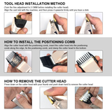 Pet Dog Cat hair clipper Low noiser Trimmer Electrical Animals Grooming Clipper LCD Display Rechargeable Haircut Shave Machine