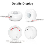 Tuya Smart WiFi PIR Motion Detector Sensor Alarm Infrared Movement Human Body Sensor Smart Life APP Works With Alexa