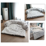 Pet Sofa Dog Bed Calming Bed Washable For Large Dogs Pad Blanket Winter Warm Cat Bed Mat Couches Car Floor Protector accessories