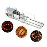 OPHIR Mini Lathe Machine Tool DIY Woodworking Wood lathe Milling machine Grinding Polishing Beads Drill Rotary Tool Set KD020W