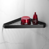 Brass Gold Bathroom Shelf Shower Shampoo Soap Cosmetic Kitchen Rectangle Nail PunchedCorner Holder 1-2 Tier Bath Accessories