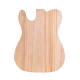 Muslady TL-T02 DIY Sycamore Wood Blank Guitar Barrel Unfinished Quality Guitar Body for TELE Style Electric Guitars Accessories