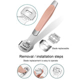 Stainless Steel Nail Clippers Nail Trimming Tool Set Nail Knife Pusher Nipper Files Trimmer Foot Cuticle Dead Skin Remover