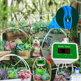 Solar Automatic Watering Pump Controller Timing Watering Irrigation System Flowers Plants Sprinkler Drip Irrigation USB Charging