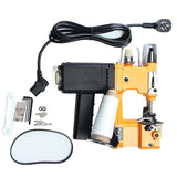 220V Portable High-Speed Electric Sewing Machine Household Knitting Desktop Foot Pedal Double Threads Pendal Sealing Machines