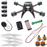 DIY H383 383mm Carbon Fiber Frame 920KV Motor 30A ESC APM2.8 FPV PIX 1200TVL2.1mm PAL 5.8G Transmitter For RC Quadcopter