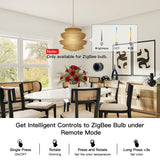 Tuya ZigBee Intelligent Knob Switch Wireless Automation Scenario Scene Switch Button Controller Mobilephone APP Control