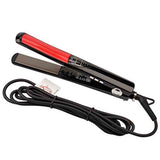 LCD Display Titanium plates Flat Iron 1 inch Straightening Irons Styling Tools Professional Hair Straightener