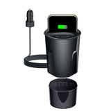 Fast Wireless Car Charger Cup for Samsung S10/S9/S8/Note10 10W Qi Wireless Charging Car Cup for IPhone 11Pro/Xs Max/Xr/8