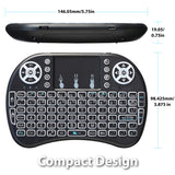 I8 for tv box Mini TV Touchpad Android Wireless dengan Keyboard for  Keyboard Fly Air Mouse mini i8 Remote Control