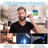 Rechargeable Electric Beard Shaver Pro Solo Mustache Razor Body Trimmer Men Shaving Machine Hair Trimmer Face Care Hair Remover