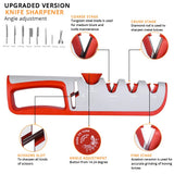 Multifunction Knife Sharpener Adjustable Angle Grind scissors Professional Grinding Machine Sharpening Tools 4 in 1sharpener