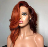 Chemical fiber wig long curly hair wig partial differentiation fiber headgear