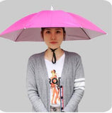3 years warranty New Foldable Head Umbrella Hat Cap Golf Outdoor Sun Headwear Fishing Camping hiking Fishing Cap