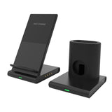 3 In 1 Phone Wireless Charger, Magnetic Vertical Fast Wireless Charging Dock Station For Iphone 13 Pro XS MAX Watch,Q600