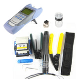 Fiber Optic Tool Kit Locator Power-Meter FTTH tools Cleaver Fibra Optica Visual-Fault Cable-Cutter FC-6S CFS-3 10MW