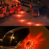 C2 Road Police Light Flares Car Emergency Help Flash Safety Warning Police Work Lights Beacon Approved Dgt Flare Magnetic Strobe