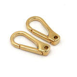 Pure Brass Square Bottom Movable Hook Bag Hook Buckle Pure Copper Bag Buckle Handmade Leather Hardware Accessories 008