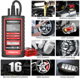 New ThinkDiag 2 ALL Car Brands Canfd protocol All Reset Service 1 Year Free 2022 OBD2 Diagnostic Tool Active Test ECU Surpass