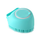 Pet Dog Shampoo Brush Multifunction clean massage brush  2.7oz/80ml For Dogs Cats Grooming Pet Cleaning Grooming Tool