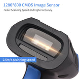 M9 Handheld 1D/2D/QR Barcode Scanner USB Wired Bar Code Reader Manual/Auto Trigger Scanning CMOS Support Paper Code/Screen Code