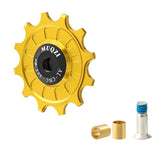 Dropship-MUQZI Bike Ceramic Bearing Jockey Wheel12T Ceramic Pulley Bike Bearing Guide Wheel for MTB Road Bike