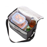 9.5L Picnic Lunch Bags For Women Kids Insulated Cool Bag Portable Canvas Lunch Box Thermal Food Camping Fishing Barbecues