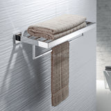 High Quality Stainless Steel Bathroom Accessories Hardware Roll Paper Holder Towel Rack Toilet Brush Holder Towel Shelf