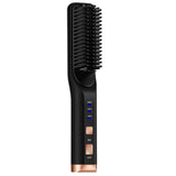 Rechargeable Hair Straightening Iron Temperature Control Electric Hair Brush Straightener Comb Curling Brush Styling Hairstyle