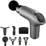Electric Mini Massage Gun High Frequency Fascia Gun Deep Tissue Massager Muscle Release Neck Membrane Relaxer with 12 Speeds
