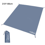Waterproof Tear-resistant Tent Tarp Thicken Picnic Camping Tarp Tent Mat Hard-wearing Beach Pad for Hiking Traveling Backpacking