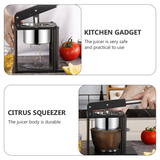 1Pc Manual Fruit Juicer Hand Press Citrus Juicer Fruit Orange Squeezer