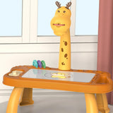Kid Led Projector Drawing Table Portable Painting Desk Arts Projector Board Cartoon Boy Girl Baby Drawing Tool Educational Toy