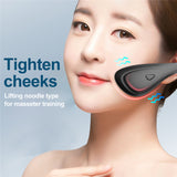 Electirc Scraping Facial Neck Massager Vibration Wrinkle Removal Face Lifting Tightening Face Slimming Skin Rejuvenation