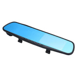 4.3 Inch Front Rear Driving Rear-view Mirrorr Video 1080P